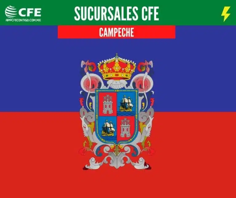 sucursales cfe campeche