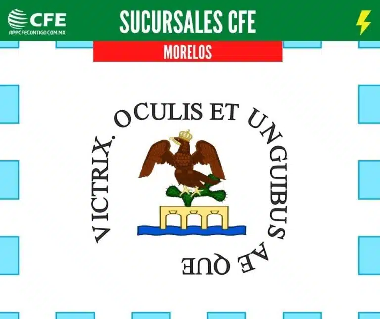 sucursales cfe morelos