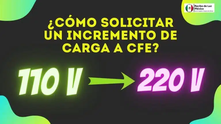 aumento de carga cfe