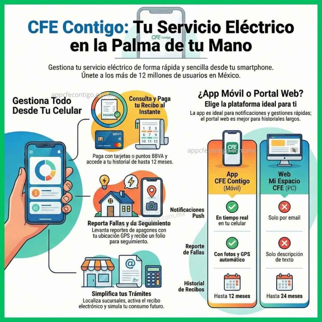 cfe contigo guia rapida infografia